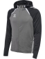 Preview: Kinder Hummel Lead 2.0 Kapuzen Trainingsjacke - Steel gray/Asphalt